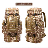 Rilibegan 70L Tactical Hiking Backpack – Camouflage, Waterproof thumbnail 18
