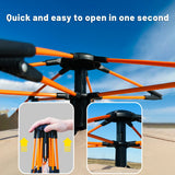 4-Person Automatic Pop-Up Tent – Waterproof & UV-Resistant Shelter for Camping, Fishing & Beach | Pakicetus thumbnail 3