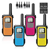 AWANFI Rechargeable Walkie Talkies (2/3/4-Pack) – Long Range 2-Way Radios with 16 Channels, VOX, USB-C Charging – Ideal for Kids & Adults, Outdoor Camping & Hiking thumbnail 22