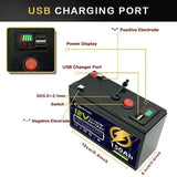 12V 80–150Ah LiFePO4 Deep Cycle Lithium Battery – Built-in BMS, 4000+ Cycles thumbnail 5