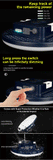 13500mAh Rechargeable Camping Lantern – Waterproof LED Light with Remote Control, Power Bank, & Stepless Dimming thumbnail 13