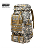 Rilibegan 70L Tactical Hiking Backpack – Camouflage, Waterproof thumbnail 22