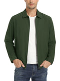 TACVASEN Men’s Lightweight Bomber Jacket – Casual Zip-Up Workwear for Spring & Fall, Water-Resistant Outdoor Windbreaker thumbnail 27