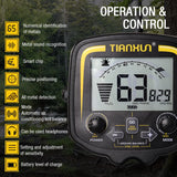 TX-850 Professional Metal Detector – Deep Underground Gold & Treasure Finder (2.5m Depth, 11” Waterproof Coil) thumbnail 13
