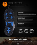 Men’s Waterproof High-Top Hiking & Climbing Shoes – Anti-Slip, Breathable Outdoor Footwear thumbnail 10