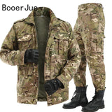 Men’s Wear-Resistant Outdoor Workwear Set – Black Python Pattern | Durable Polyester Tracksuit thumbnail 20