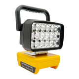 18-LED Portable Work Light – Compatible with Makita, Milwaukee & DeWalt 18V/20V Batteries – 1500LM Spotlight Torch with USB Output thumbnail 32