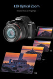 Ordro G700 4K Digital Camera – 12x Optical Zoom Camcorder for Photography & Vlogging thumbnail 10