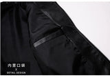 Men's PU Leather Stand Collar Motorcycle Jacket – Casual Windbreaker Biker Coat thumbnail 29