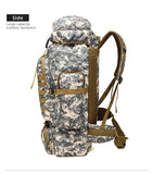 Rilibegan 70L Tactical Hiking Backpack – Camouflage, Waterproof thumbnail 23