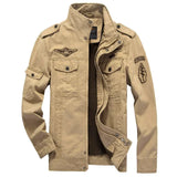Men’s Plus Size Military Cargo Jacket – Spring & Autumn | Sizes M–6XL | Lightweight, Breathable, Tactical Style thumbnail 32