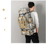 Rilibegan 70L Tactical Hiking Backpack – Camouflage, Waterproof thumbnail 27
