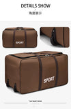 Camouflage Waterproof Oxford Travel Duffle Bag – Large Capacity Moving & Storage Bag thumbnail 16