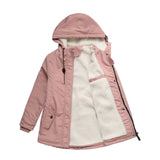 Women's Warm Hooded Parka – Thick Plush Mid-Length Winter Coat (S–5XL) thumbnail 38