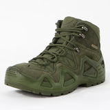 Men’s Tactical Combat Hiking Boots – Waterproof Nylon & Suede Outdoor High Tops for Work, Climbing & Trekking thumbnail 19