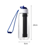 750ml Portable Water Filter Bottle – Outdoor Survival Straw Cup with 0.01 Micron Filtration | Emergency Purifier for Camping & Hiking thumbnail 39