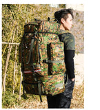 130L Waterproof Hiking Backpack – Heavy-Duty Outdoor Rucksack with Reflective Safety Strips & Molle System thumbnail 22