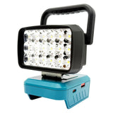18-LED Portable Work Light – Compatible with Makita, Milwaukee & DeWalt 18V/20V Batteries – 1500LM Spotlight Torch with USB Output thumbnail 10