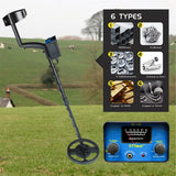TTAKA7 AK-100 Waterproof Metal Detector – Adjustable Sensitivity, Deep Detection, LCD Display thumbnail 1