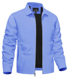 TACVASEN Men’s Lightweight Bomber Jacket – Casual Zip-Up Workwear for Spring & Fall, Water-Resistant Outdoor Windbreaker thumbnail 47