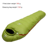 BLACKSNOW White Goose Down Mummy Sleeping Bag – Ultra-Warm, Lightweight, Winter-Ready (4 Thickness Options) thumbnail 26