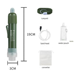 Filterwell Mini Carbon Survival Water Purifier Straw – Triple Filtration Emergency Water Filter for Camping, Hiking, and Outdoor Use (4000L Capacity) thumbnail 14