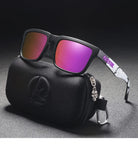 KDEAM Polarized Sunglasses – Unisex Square Frame UV400 Outdoor Eyewear (Red Mirror Lens, Model KD332) thumbnail 19