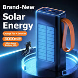 Xiaomi 200000mAh Solar Power Bank – Ultra-High Capacity with Built-in Cables, LED Light & Quick Charge thumbnail 4
