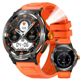 EIGIIS KT76 Smart Watch – 3ATM Waterproof Outdoor Fitness Tracker with Compass, Flashlight, Bluetooth Calling & Health Monitoring thumbnail 14