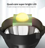 Ultra-Bright Waterproof LED Rechargeable Spotlight – USB Powered Searchlight for Camping, Fishing & Outdoor Survival thumbnail 10
