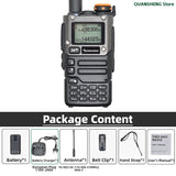 Quansheng UV-K5(8) Long-Range Dual Band Walkie Talkie – 200 Channel Portable Two-Way Radio with AM/FM, Emergency Weather, Cross-Band Intercom & Type-C Charging thumbnail 16