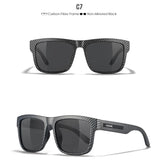 KDEAM Polarized Sunglasses – White Frame UV400 Protection thumbnail 28