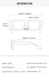 KDEAM Polarized Sunglasses – White Frame UV400 Protection thumbnail 13