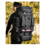 130L Waterproof Hiking Backpack – Heavy-Duty Outdoor Rucksack with Reflective Safety Strips & Molle System thumbnail 25