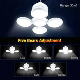 Solar Folding LED Camping Lantern – USB Rechargeable Emergency Light with 5 Modes & Hook (2400mAh, Waterproof, Remote Optional) thumbnail 24
