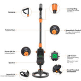 MD-1008A Kids Metal Detector – Lightweight Treasure Finder with LCD Display & Waterproof Coil thumbnail 1