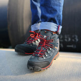 Men’s Waterproof Hiking Shoes – Outdoor Mountain Climbing Sneakers with Height Boost thumbnail 14