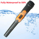 HS-16 Fully Waterproof Pinpointer Metal Detector with LED Light – 360° Detection & Vibration Alert, IP68 Rated thumbnail 3