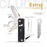 ROXON S504G Mini Folding Multi-Tool Knife with Scissors – Interchangeable, Locking Blade for Outdoor & Camping thumbnail 1