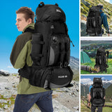 90L Waterproof Hiking & Camping Backpack – Large Capacity Outdoor Trekking Bag thumbnail 8