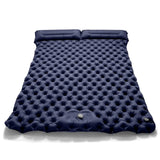 Double Camping Air Mattress with Built-In Pillows – Ultralight Inflatable Sleeping Pad for 2 – Waterproof, Compact & Durable thumbnail 1