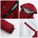 Women's Warm Hooded Parka – Thick Plush Mid-Length Winter Coat (S–5XL) thumbnail 42