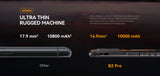 IIIF150 B2 Pro Rugged Smartphone – 6.8" FHD+ 120Hz | 24GB RAM (12+12) | 256GB ROM | 108MP Camera | 10000mAh Battery | Helio G99 | Android | IP68/IP69K | MIL-STD-810G thumbnail 10
