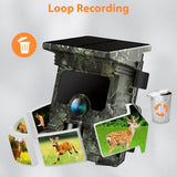 30MP 2K Solar Trail Camera – Infrared Night Vision Wildlife & Security Cam with Motion Sensor & Long Battery Life (IP66 Waterproof) thumbnail 4