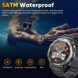 LIGE 2025 KT85 Outdoor Smartwatch – 1.43" AMOLED Display, Long Battery Life, Fitness & Health Tracker for Men thumbnail 6