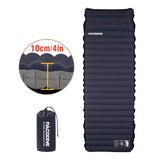 Ultralight Self-Inflating Camping Mattress with Built-In Foot Pump – 10cm Thick TPU Nylon Sleeping Pad for Hiking, Travel & Fishing thumbnail 1