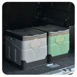 Portable Folding Travel Toilet – Anti-Odor Emergency Potty for Car, Camping, and Outdoor Use (Black/Grey) thumbnail 10
