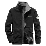 Men’s Thermal Polar Fleece Tactical Jacket – Windproof Outdoor Softshell Coat for Hiking & Survival thumbnail 12