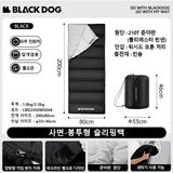 BLACKDOG Ultralight All-Season Cotton Sleeping Bag – Compact, Splicing Single for Camping, Hiking & Travel thumbnail 5