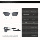 DUBERY Polarized UV400 Outdoor Sports Sunglasses for Men – Model 620 thumbnail 2